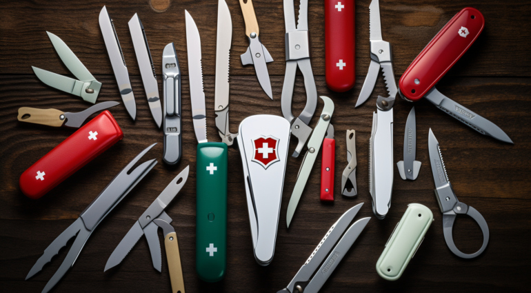 Noże Victorinox jako idealne narzędzia do rozmaitych zadań.