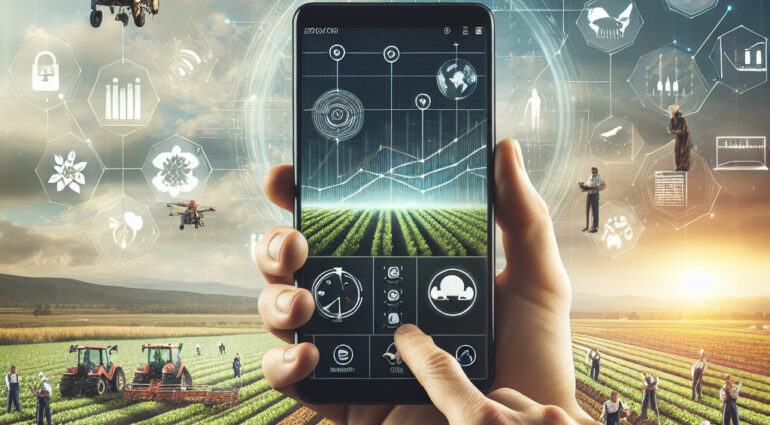 Aplikacje mobilne w branży rolniczej.