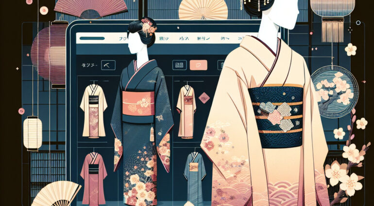 japońskie kimono damskie