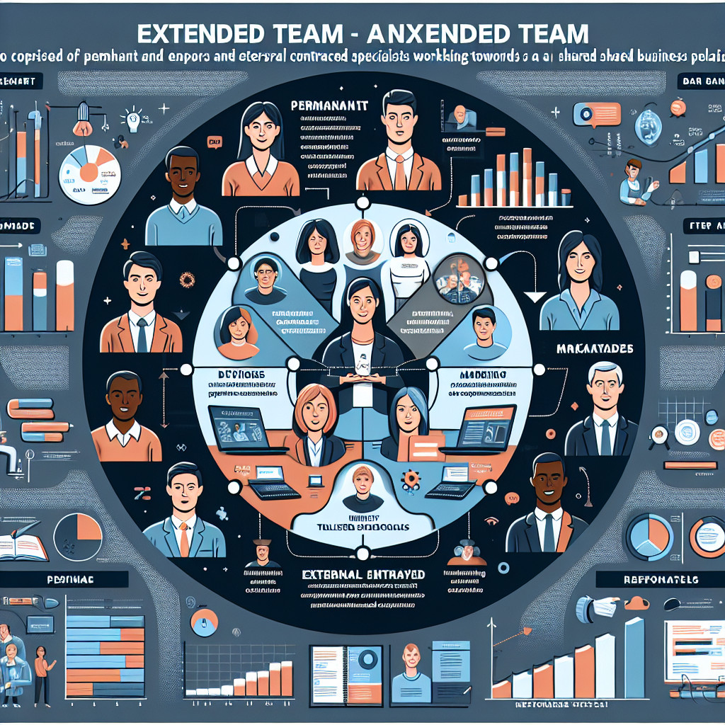Współpraca między członkami Extended Team