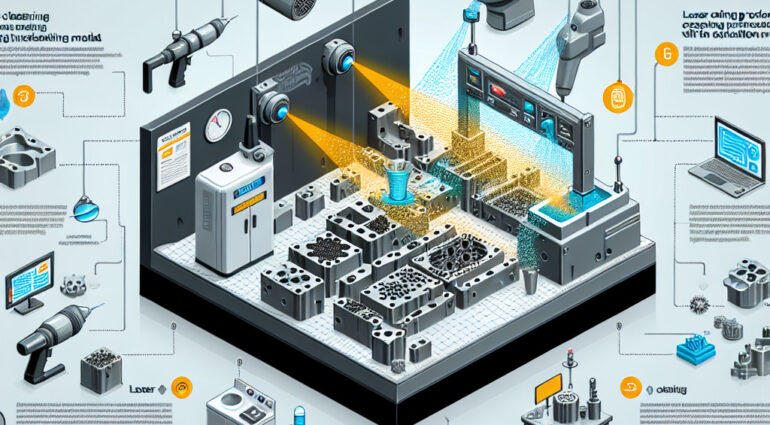 Laserreinigung von Spritzgussformen für die Möbelindustrie